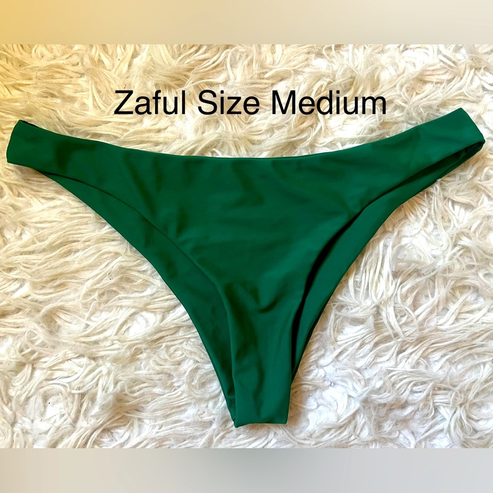 Zaful Green Bikini Bottoms
